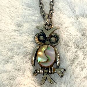 Owl pendant necklace